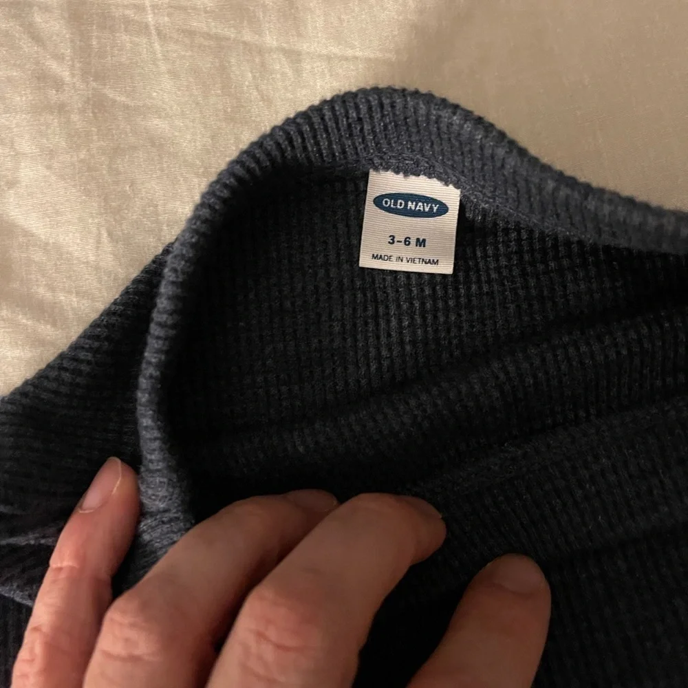 Old Navy | thermal pants | baby boy 3-6mo